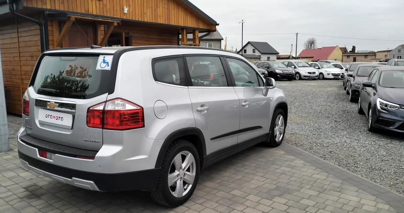 Chevrolet Orlando cena 28900 przebieg: 220407, rok produkcji 2012 z Zagórz małe 562
